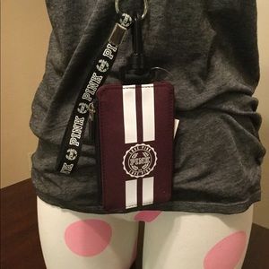 PINK LANYARD MAROON